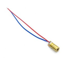 Apuntador laser con cables