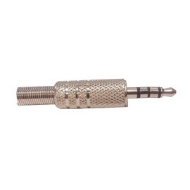 Plug TRRS 3.5mm 3 canales...