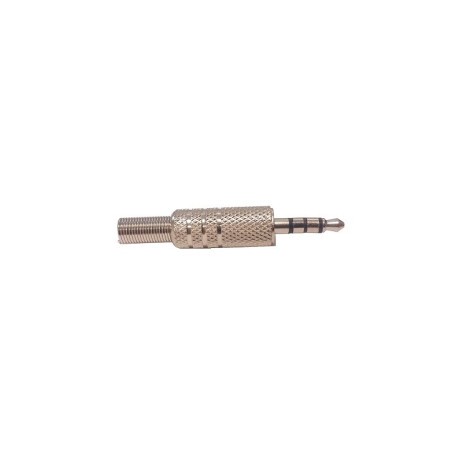 Plug TRRS 3.5mm 3 canales...