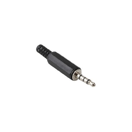 Plug TRRS 3.5mm 3 canales...