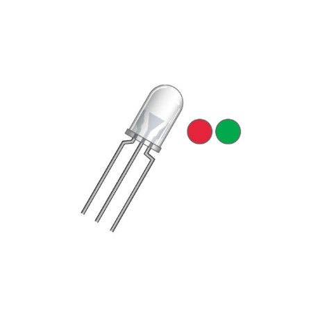 LED bicolor RG 3 T