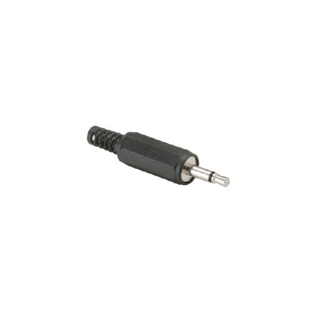 Plug 3.5mm mono plastico...