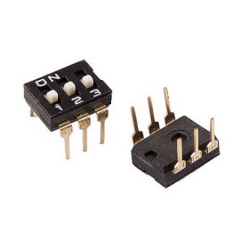 Dip-switch 3 fino DS-03L
