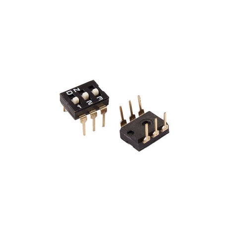 Dip-switch 3 fino DS-03L