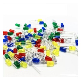 Kit LEDs 5mm difusos varios...