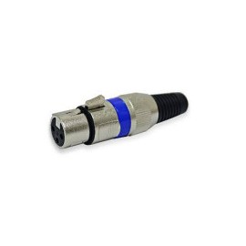 Conector Canon XLR hembra...