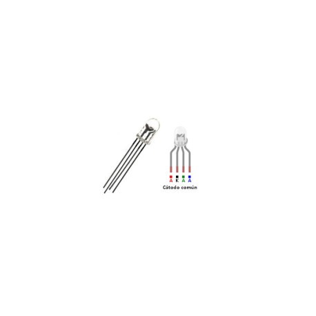 LED 5mm RGB catodo comun