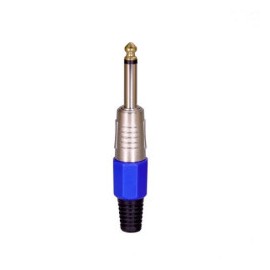 Plug TS 6.3mm metalico mono...