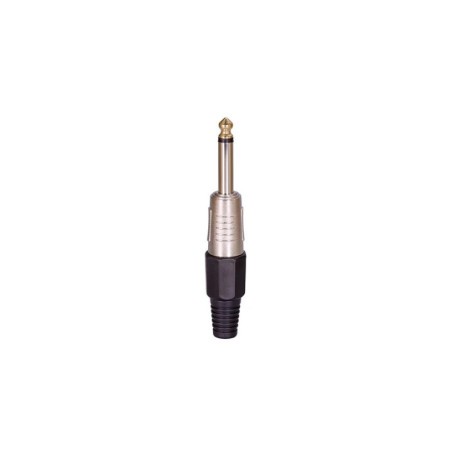 Plug TS 6.3mm metalico mono...