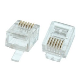 RJ12 M 6 pines CR-010