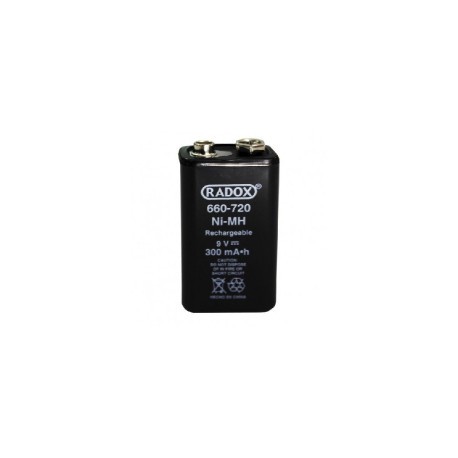 Pila recargable Ni-MH 9V 300mA