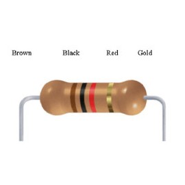 1000 Ohm 1K Ohm 0.25W